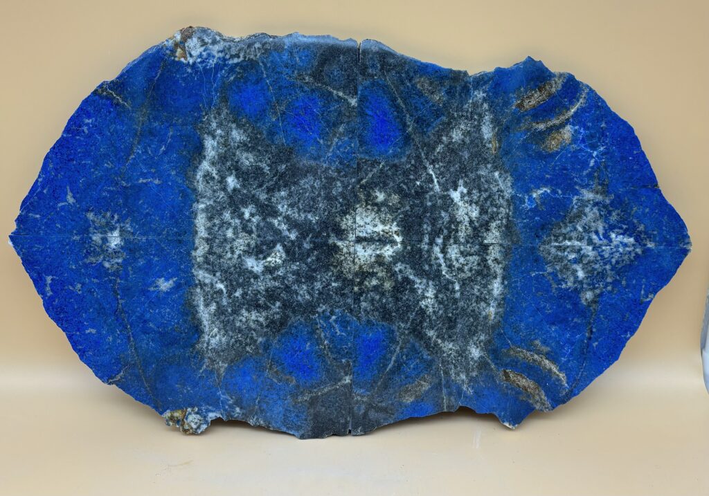 Lapislazuli-Scheiben