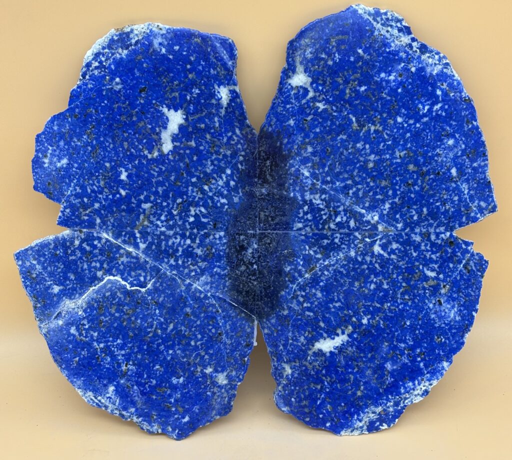 Lapislazuli-Scheiben