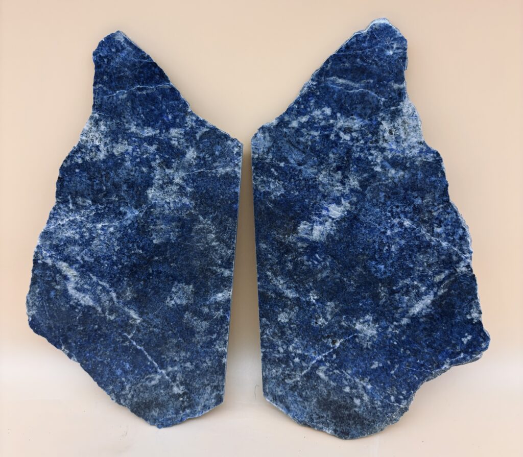 Lapislazuli-Scheiben