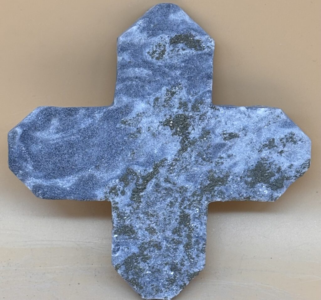 Goldmarmor Kreuz