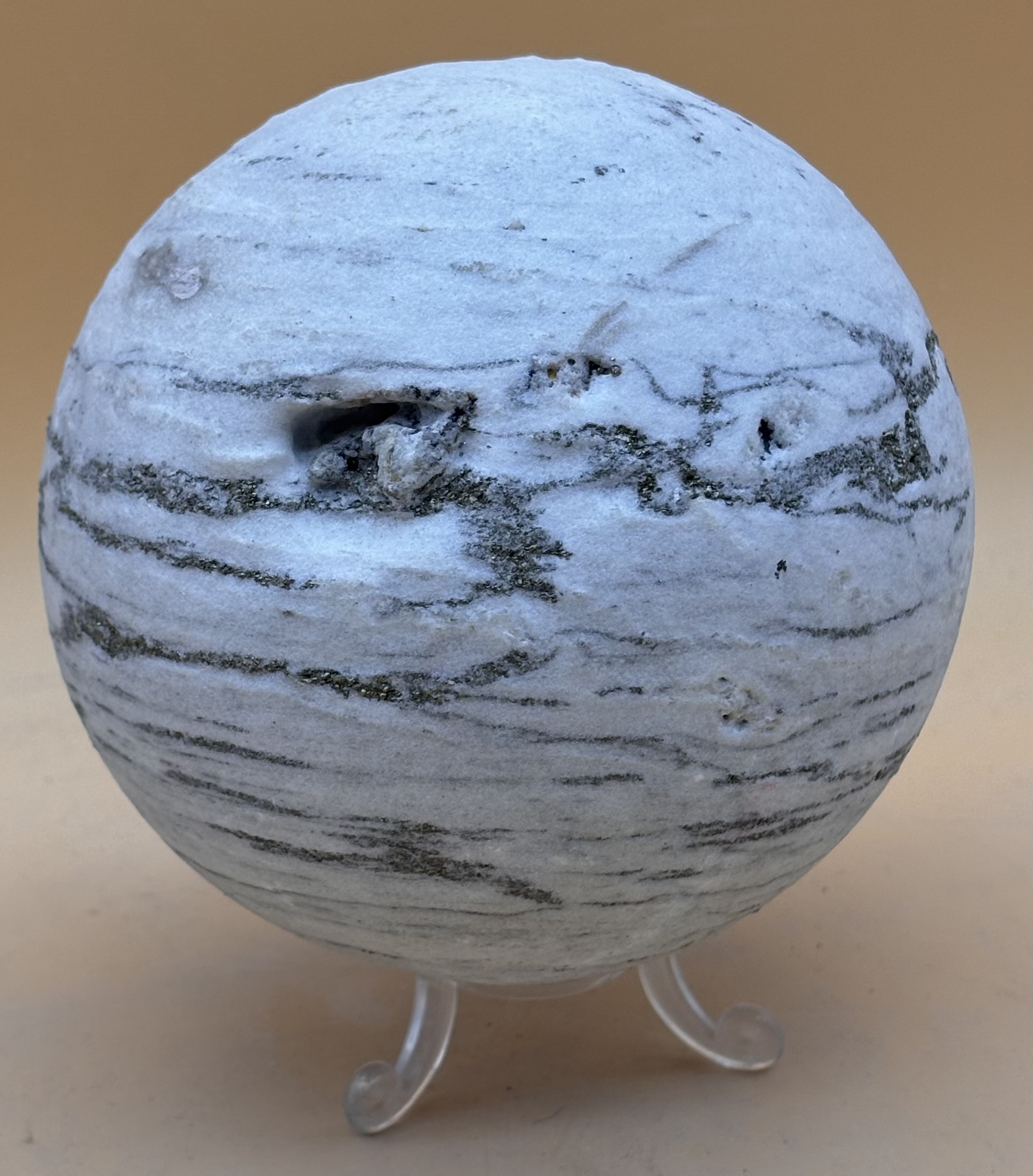 Goldmarmor Kugel