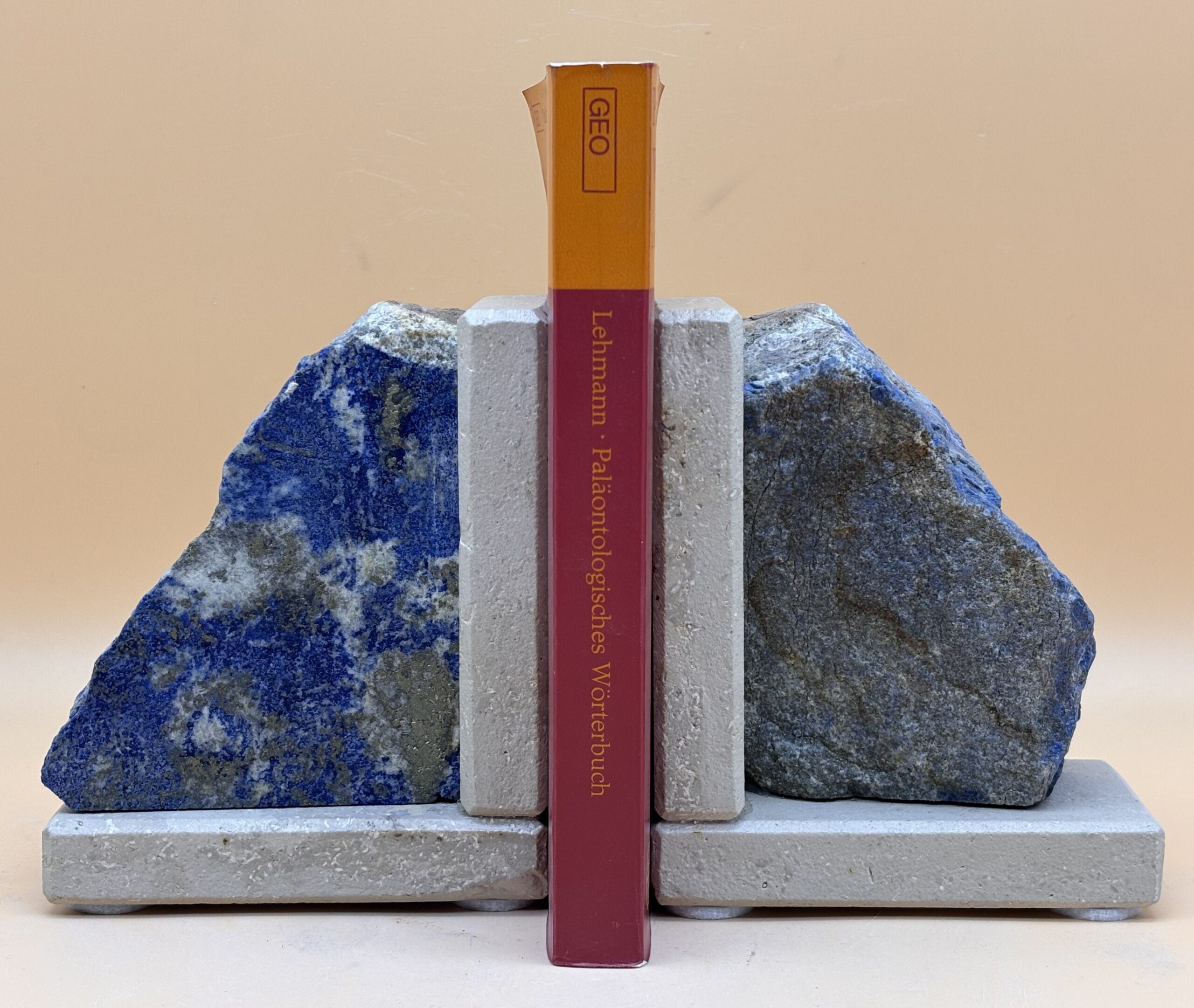 Lapislazuli Buchstützen – Bild 2