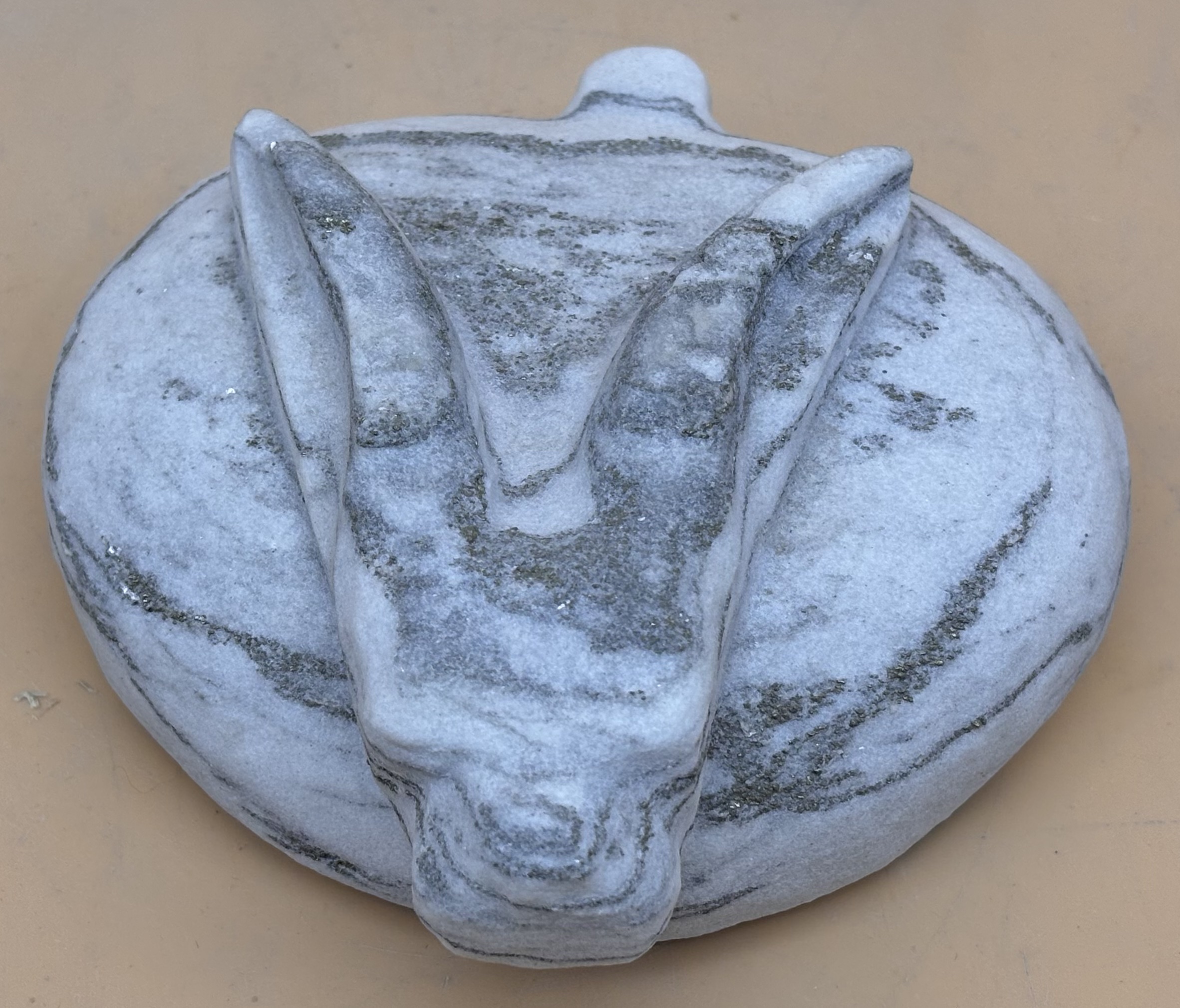 "Hase" Walliser Goldmarmor – Bild 3