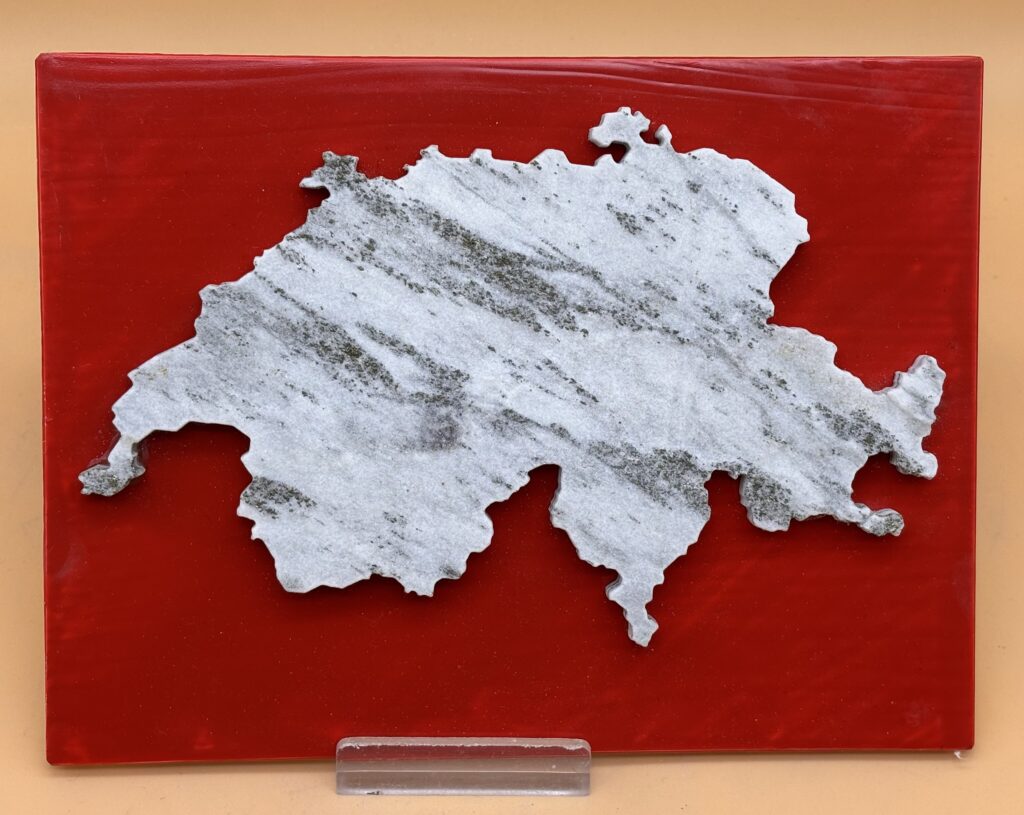 Country signs "Schweiz"